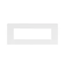 Placca Bianco Whitek in tecnopolimero Smart44 7 moduli AVE 44PSME7BO