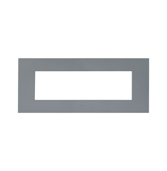 Placca Grigio Opaco in tecnopolimero Smart44 7 moduli AVE 44PSME7GO