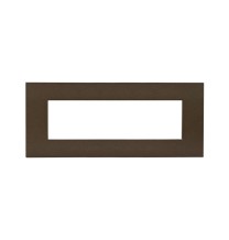 Placca Bronzo Opaco in tecnopolimero Smart44 7 moduli AVE 44PSME7BRZ