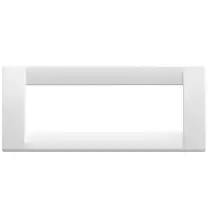 Placca 6 Moduli bianco brillante Vimar Idea Classica 16746.01
