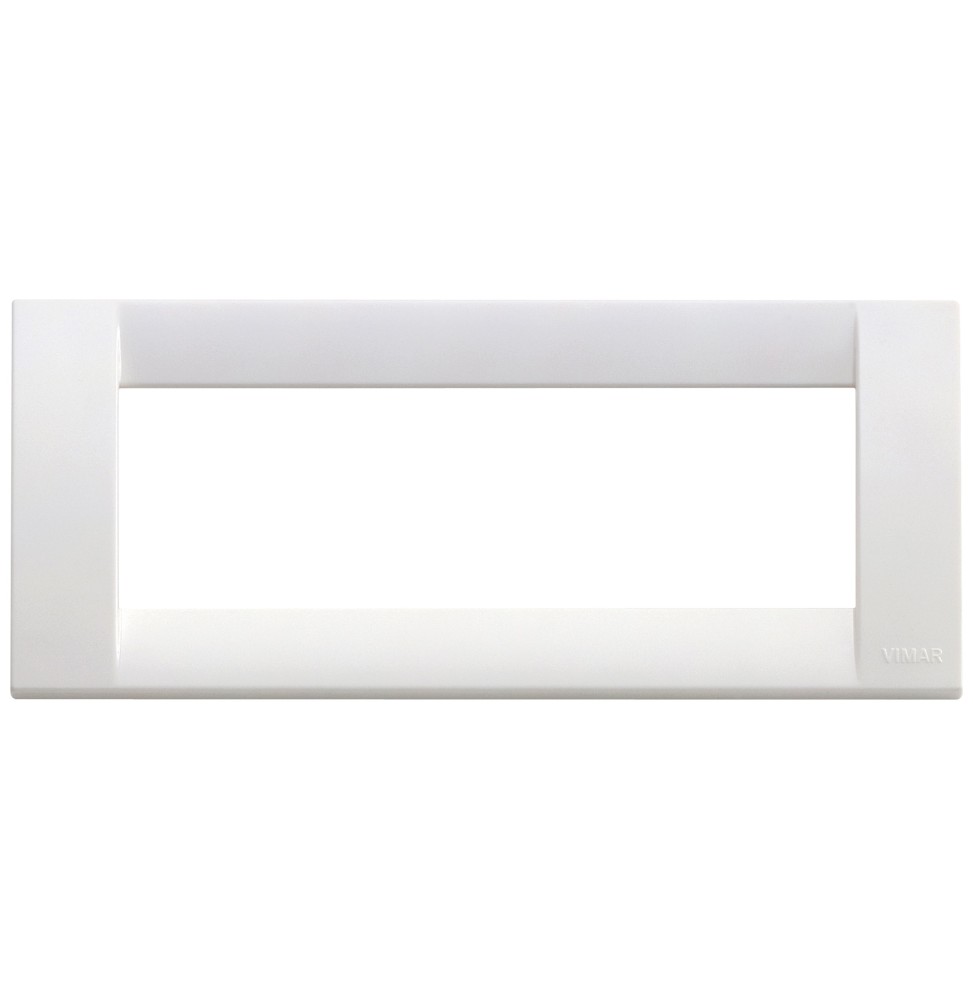 Placca 6 Moduli bianco brillante Vimar Idea Classica 16746.01
