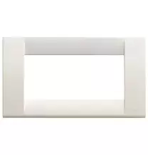 Placca 4 Moduli Bianca Vimar Idea Classica 16744.04