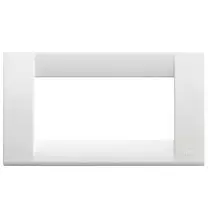 Placca Vimar Idea Classica 4 Moduli Bianco Brillante 16744.01
