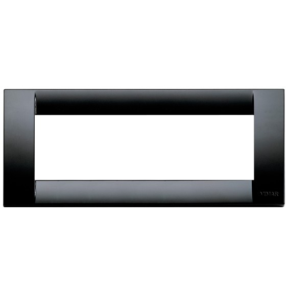 Placca Vimar Idea Classica 6 Moduli in Tecnopolimero Nero 16746.16