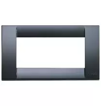 Placca Vimar Idea Classica 4 Moduli Grigio Grafite 16744.15