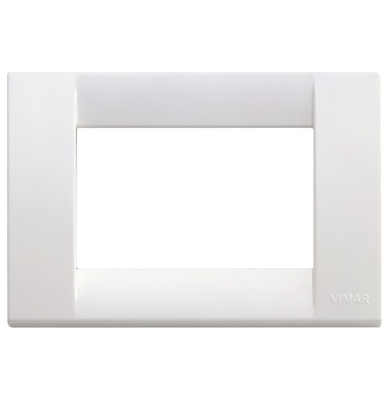 Placca 3 Moduli Bianco Brillante Vimar Idea Classica 16743.01