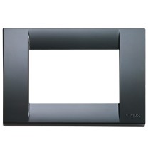 Placca 3 Moduli grigio grafite Vimar Idea Classica 16743.15