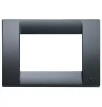 Placca 3 Moduli grigio grafite Vimar Idea Classica 16743.15
