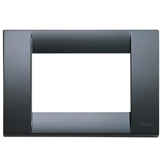 Placca 3 Moduli grigio grafite Vimar Idea Classica 16743.15