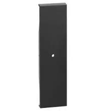 Cover Bticino Living Now per modulo per presa connesso un modulo colore Nero  KG31