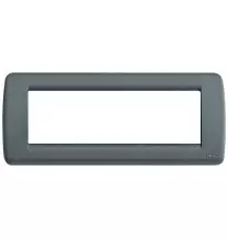 Placca Vimar Idea Rondo' 6 Moduli in Ardesia  16756.46