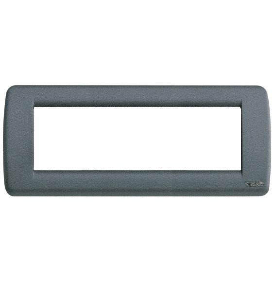 Placca Vimar Idea Rondo' 6 Moduli in Ardesia  16756.46