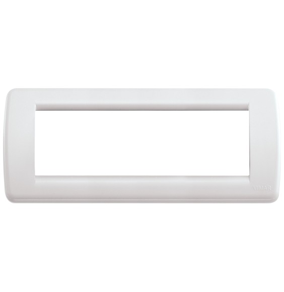 Placca Vimar Idea Rondo' 6 Moduli Bianco Idea 16766.04