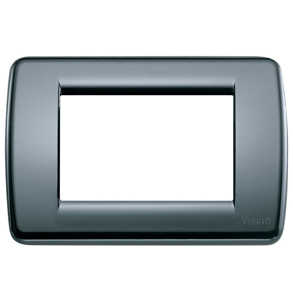 Placca Vimar Idea Rondo' 3 Moduli Grigio Grafite 16763.15