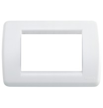 Placca 3 Moduli bianco brillante Vimar Idea Rondo' 16763.01