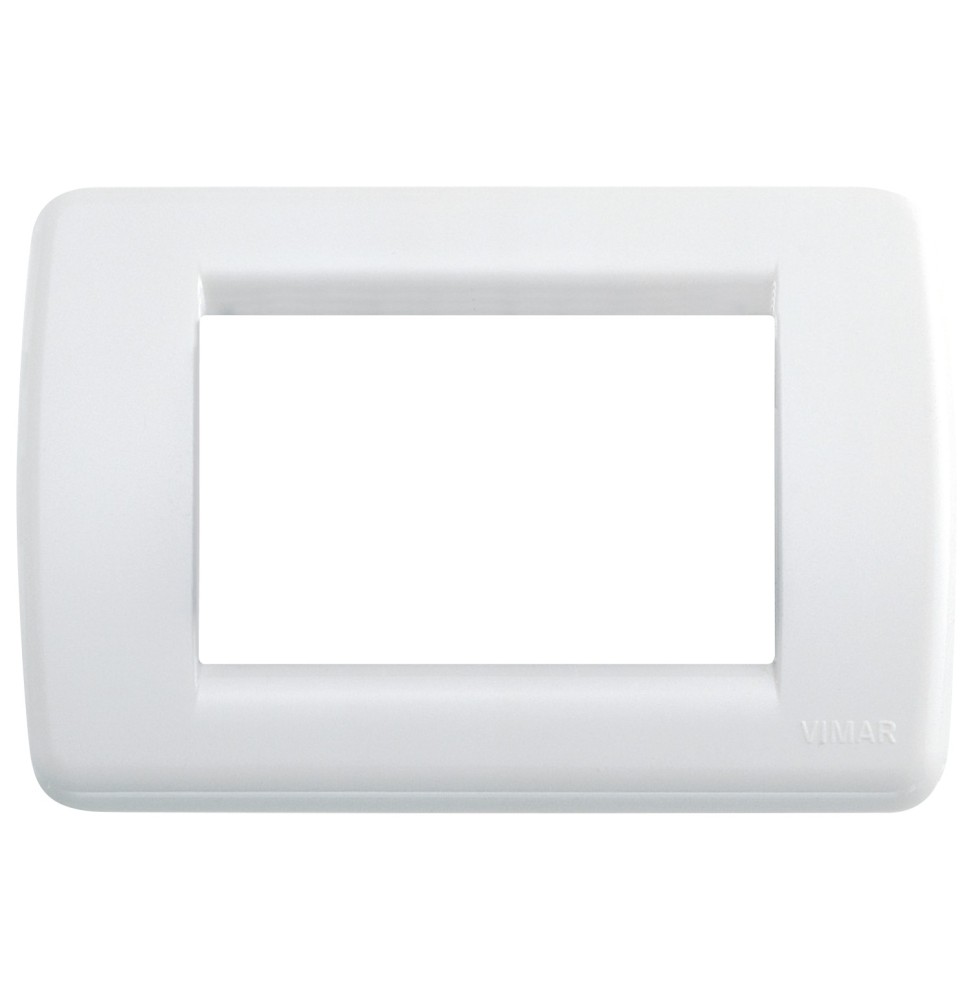 Placca 3 Moduli bianco brillante Vimar Idea Rondo' 16763.01