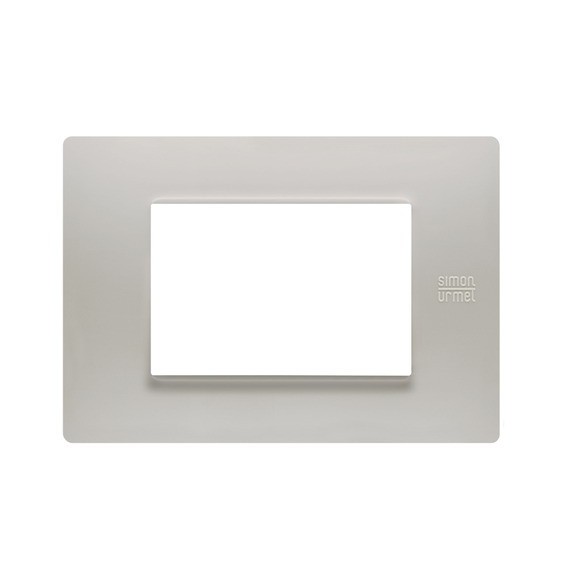 Placca Flexa in Tecnopolimero Polvere 3 Moduli Urmet 11803.PV