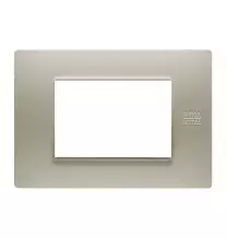 Placca Flexa Tecnopolimero Sabbia 3 Moduli Urmet 11803.SB