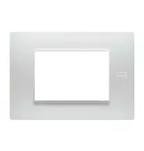 Placca Flexa Tecnopolimero Bianco 3 Moduli Urmet 11803.BN