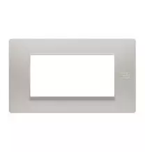 Placca Flexa in Tecnopolimero Polvere 4 Moduli Urmet 11804.PV