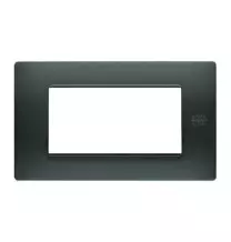 Placca Flexa Tecnopolimero Antracite 4 Moduli Urmet Nea 11804.AN
