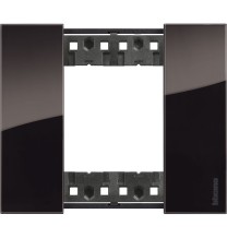 Placca Bticino Living Now Notte due posti Tecnopolimero KA4802DG