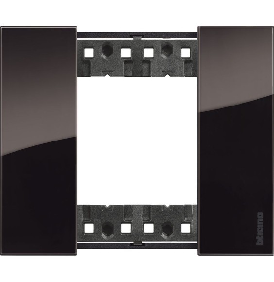 Placca Bticino Living Now Notte due posti Tecnopolimero KA4802DG