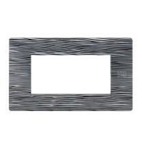 Placca Flexa in Tecnopolimero Scratch 4 Moduli Urmet 11804.SC