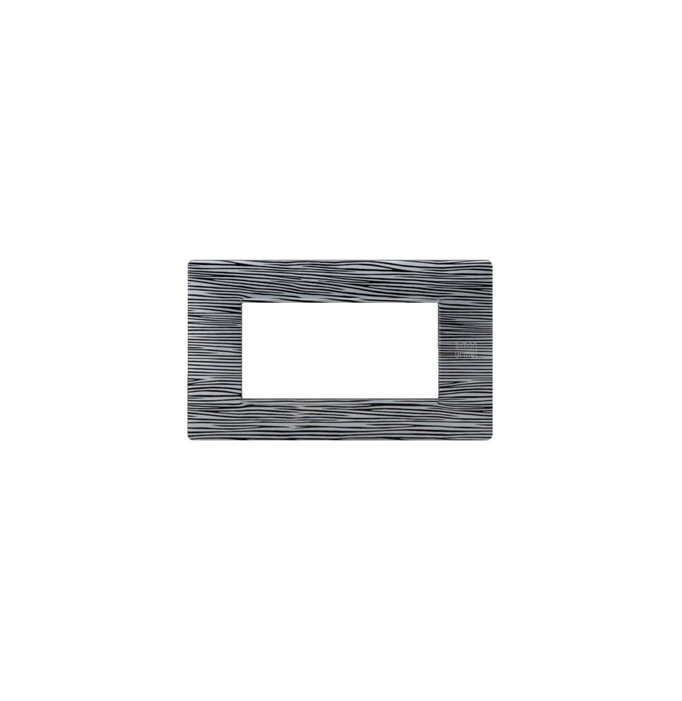 Placca Flexa in Tecnopolimero Scratch 4 Moduli Urmet 11804.SC
