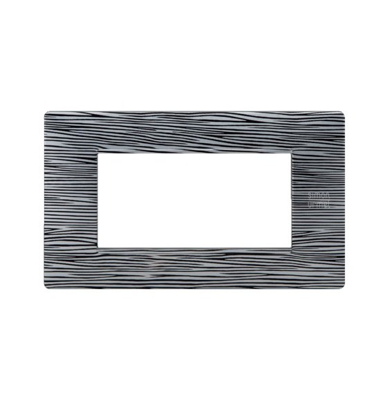 Placca Flexa in Tecnopolimero Scratch 4 Moduli Urmet 11804.SC