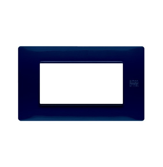 Placca Flexa in Tecnopolimero Scratch 4 Moduli Urmet 11804.BL