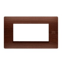 Placca Flexa in Tecnopolimero Rovere 4 Moduli Urmet 11804.RV