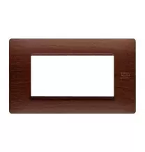 Placca Flexa in Tecnopolimero Rovere 4 Moduli Urmet 11804.RV