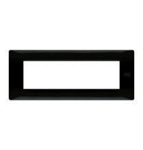 Placca 7 moduli in tecnopolimero Nero Urmet Flexa 11807.NA