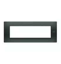 Placca Flexa in Tecnopolimero Antracite 7 Moduli Urmet 11807.AN