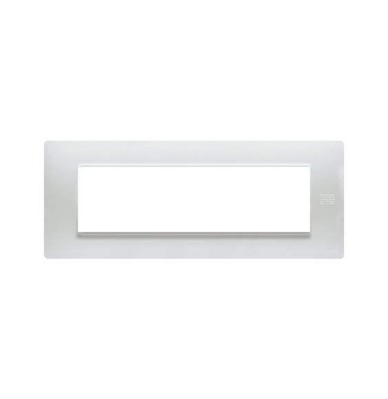 Placca Flexa Tecnopolimero Bianco 7 Moduli Urmet 11807.BN