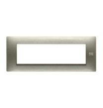 Placca Flexa in Tecnopolimero Titanio 7 Moduli Urmet 11807.TT