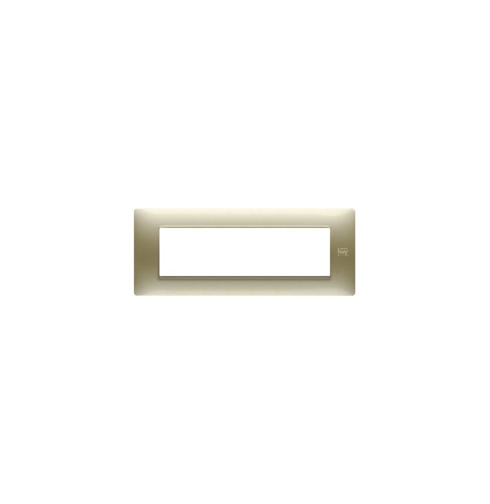 Placca Flexa in Tecnopolimero Oro Satinato 7 Moduli Urmet 11807.OS