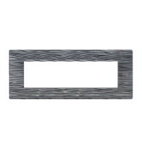 Placca Flexa in Tecnopolimero Scratch 7 Moduli Urmet 11807.SC