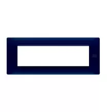 Placca 7 moduli in tecnopolimero Blu Urmet Flexa 11807.BL