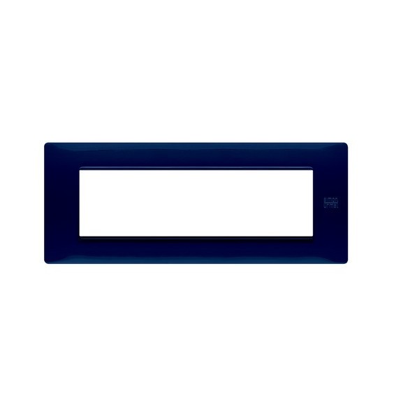Placca 7 moduli in tecnopolimero Blu Urmet Flexa 11807.BL