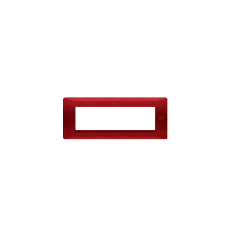 Placca 7 moduli in tecnopolimero Rossa Urmet Flexa 11807.RS