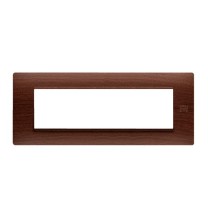 Placca 7 moduli in tecnopolimero Rovere Urmet Flexa 11807.RV