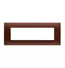 Placca 7 moduli in tecnopolimero Rovere Urmet Flexa 11807.RV