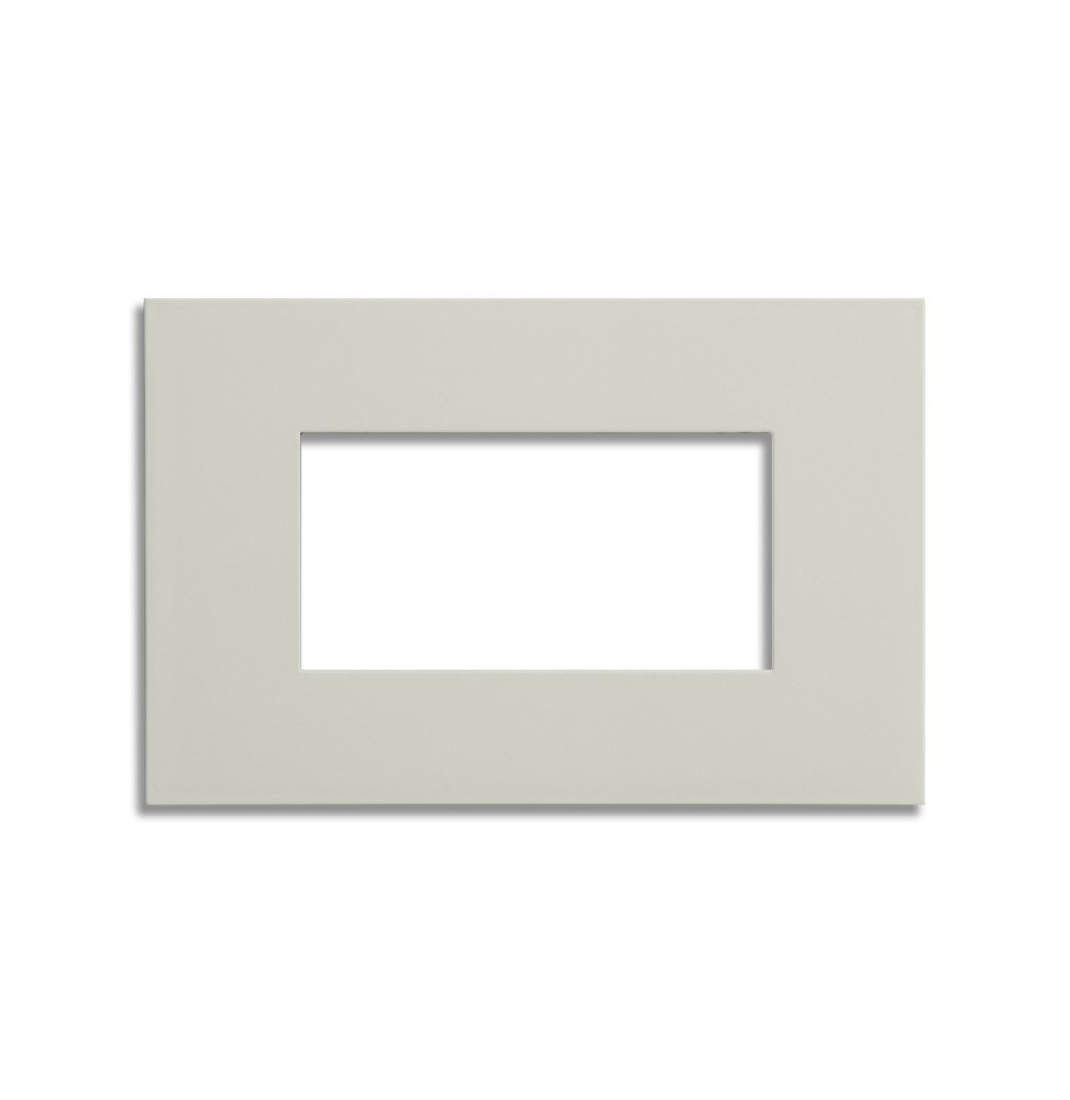 Placca 4 posti LightSand Sabbia serie Pixia Master 14PX124