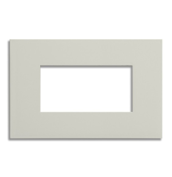Placca 4 posti LightSand Sabbia serie Pixia Master 14PX124