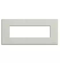 Placca 7 posti LightSand Sabbia serie Pixia Master 14PX127
