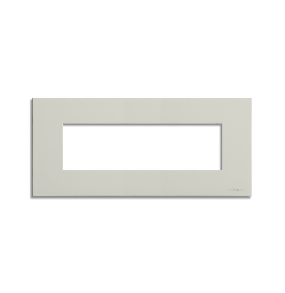 Placca 7 posti LightSand Sabbia serie Pixia Master 14PX127