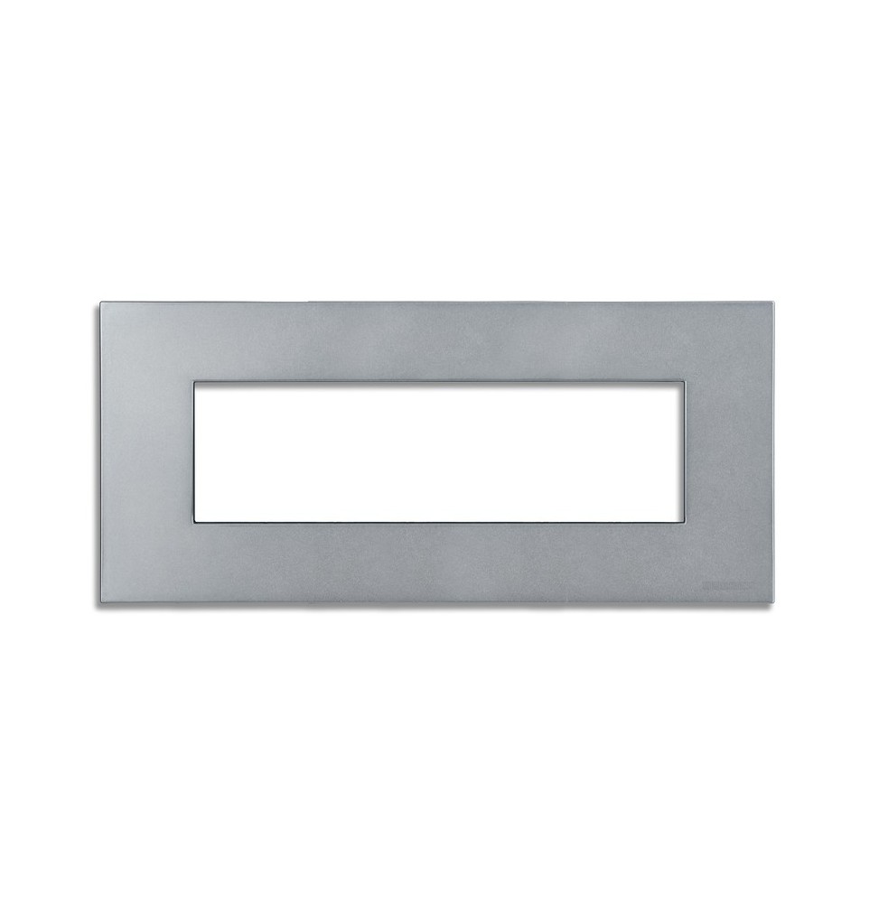 Placca 7 posti Clear Titanium serie Pixia Master 14PX257