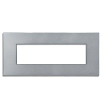 Placca 7 posti Clear Titanium serie Pixia Master 14PX257